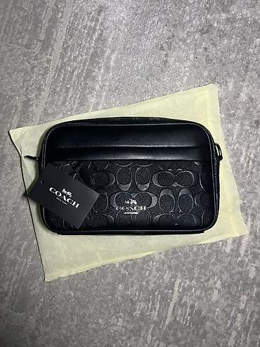 coach рюкзак: Классическая сумка, Coach, США, Материал: Натуральная кожа, Застежка на молнии, Унисекс, Новый — 1