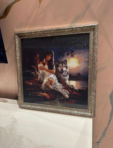 Şəkillər, tablolar: Məhsul: Rəsm mozaika (diamond painting) tabloları – çərçivəli — 10