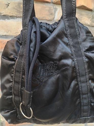 moderni rancevi za devojke: Nike torba – crna, sportsko-casual model - Brend: Nike (original – — 4