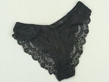 czarne bluzki z koronką: Panties, H&M, XS (EU 34), condition - Very good