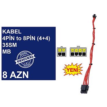 komputer kabel: Kabellər "4/8/24pin/MOLEX CPU/MB Original" MƏHSULLAR TAM ORİGİNALDIR — 8