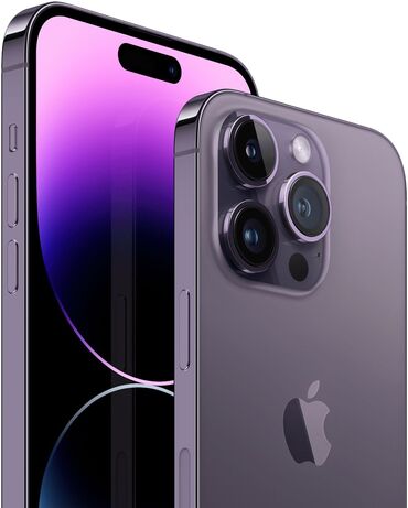 Apple iPhone: IPhone 14 Pro, Б/у, 256 ГБ, Зарядное устройство, Защитное стекло, Чехол, 87 %