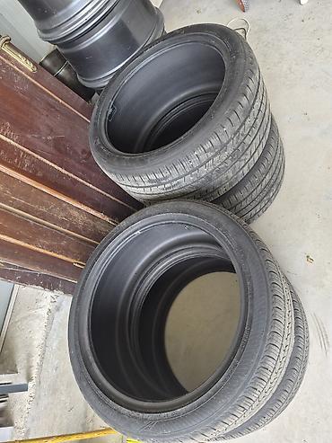 teker aparat: BMW orijinal yüngül lehimli disklər və Yokohama şinləri dəsti - — 2