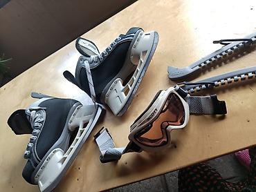 skripka 42: Nike Bauer Supreme Elite xokkey konkisi + aksesuarlar - Brend/model — 6