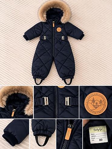 Зимний комбинезон Baby Go, размер 80 ❄️ Почти новый, надевали очень