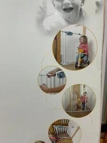 Ostali dečiji nameštaj: Sigurnosna pregrada za decu – metalna, samostojeća - Namenjena — 13