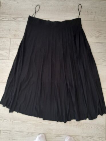 trikotažne suknje: XL (EU 42), Mini, color - Black