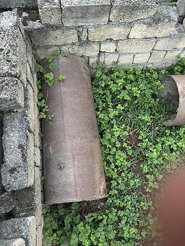 mal dili bitkisinin faydaları: Qalın divarlı metal boru parçası. Silindrik formadadır və ağır metall — 2