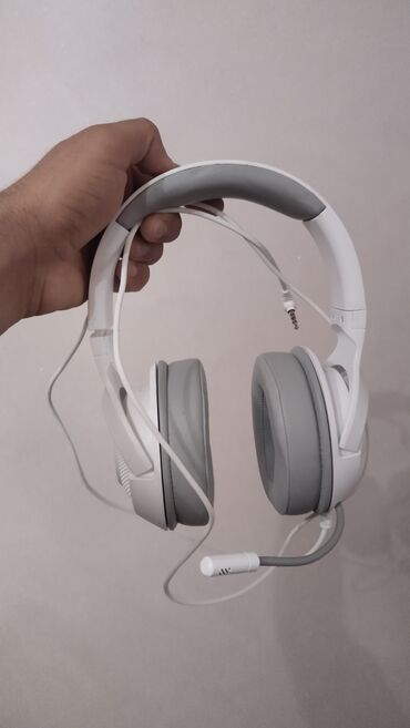 mikro nausnik satilir: Simli Qulaqcıqlar, Razer, rəng - Ağ