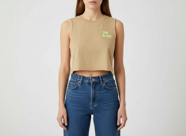 koszulka bez pleców: Sinsay, Women`s top, size L