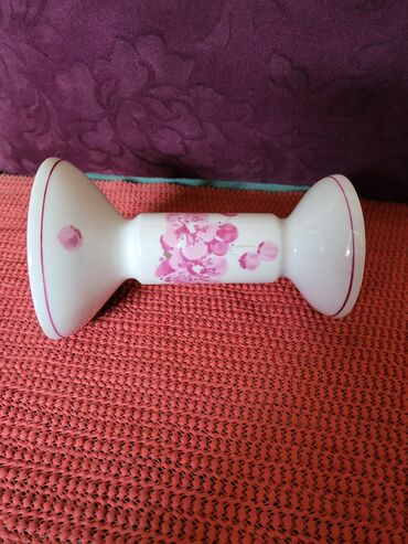 Stare vaze i dekor: Svecnjak nov 1945g+ Volkstedt Nemacka. Nov svecnjak,sve na njemu — 10