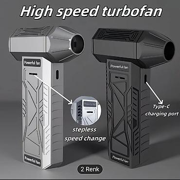 hava üfürən: Daşına bilən, şarjlı, soyuducu funksiyalı turbo fan – hava üfürən — 6