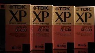 Ostala foto i video oprema: TDK SUPER VHS SE-C30 | Tip S-VHS C Model SE-C30 Proizvodnja Japan — 9