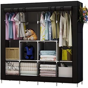 Dolablar: Yeni, Açılan, 3 qapılı Düz dolab, Qarderob, paltar dolabı — 9