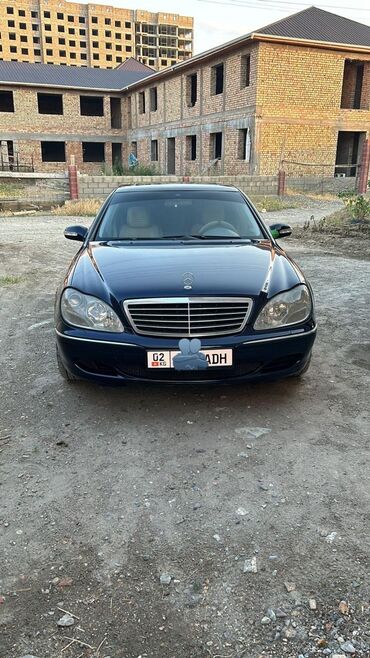 мв 100: Mercedes-Benz S-Class: 2003 г., 3.7 л, Автомат, Бензин, Седан