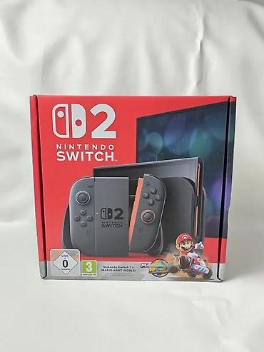 Nintendo Switch: Nintendo Switch 2 konzola (EU model) — nova, neotpakovana, kupac prvi — 1