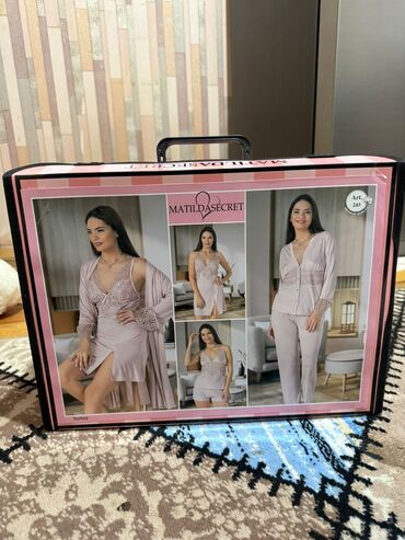 uşaq üçün slip pijama: MatildaSecret Gelin Seti –4lu wekil dedi KAROPKADADİ açılıb