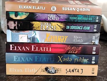 aze athlete: Elxan Elatlı müəllifindən 4 kitablıq paket: 1) “Şantaj” – — 8