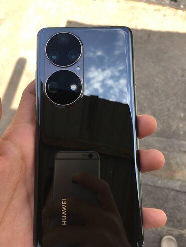 складные телефоны: Huawei P50 Pro, Б/у, 256 ГБ, цвет - Черный, 2 SIM