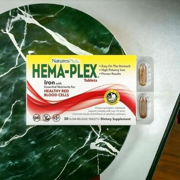 витамин для волос: Прощай анемия! Hemaplex- БАД для поднятия гемоглабина На