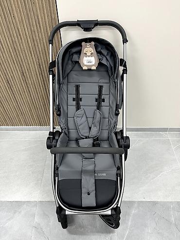 eazy walker: Детская прогулочная коляска Ining Baby 622G (Grey) — стильная — 3