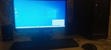Masaüstü kompüterlər və iş stansiyaları: Gigabyte H310M S2 2.0 ana löhvə, inter core i5-8400 cpu 2.8 GHz, 8GB