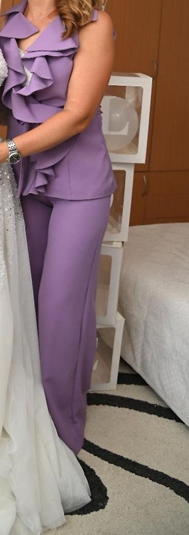 nike structure: Komplet: prsluk + pantalone u boji lavande. - Brend: Lara Bella (Made — 2