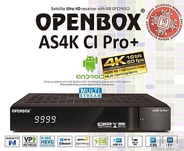 iptv aparatı: Krosna Openbox AS4K PRO CI ULTA IPTV Android Aparat Tuner — 10