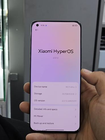 kindle bishkek: Xiaomi, Mi 11 Ultra, Б/у, 512 ГБ, цвет - Черный, 2 SIM — 2