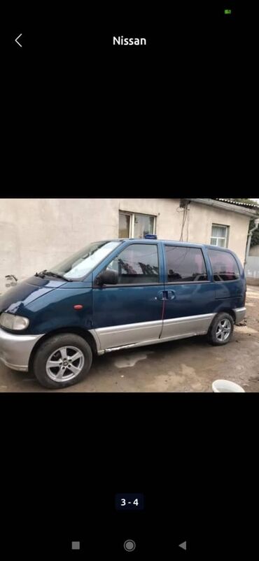 Nissan: Nissan Serena: 1999 г., 1.6 л, Механика, Бензин, Минивэн