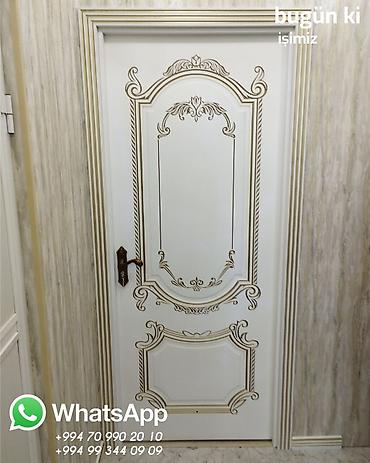 Qapılar və aksessuarlar: 🚪 Topdan Qapı Satışı MDF, otaq və seyf qapıları — hamısı topdan — 4