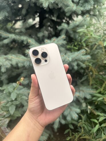 Apple iPhone: IPhone 16 Pro, Б/у, 256 ГБ, Desert Titanium, В рассрочку, 98 %