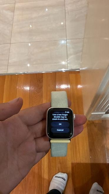 İşlənmiş, Smart saat, Apple, Sensor ekran, rəng - Gümüşü