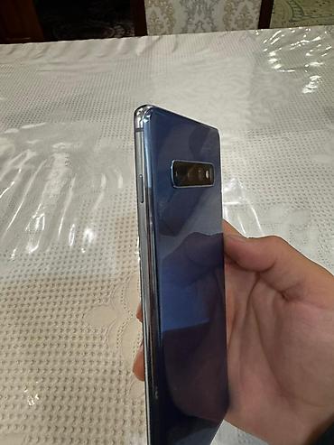 Samsung: Samsung Galaxy S10 Plus, Б/у, 128 ГБ, цвет - Синий, 1 SIM — 4