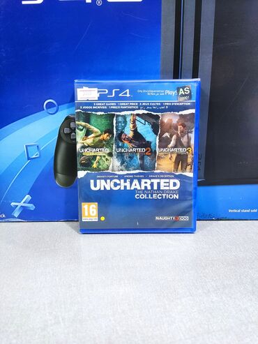 uncharted collection: Playstation 4 üçün uncharted collection oyun diski. Tam yeni, original