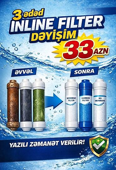 su despensoru: DepoFilter – mətbəx üçün su təmizləmə sistemi Hər növ filter — 3