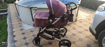 коляска baby trend: Коляска, цвет - Фиолетовый, Новый