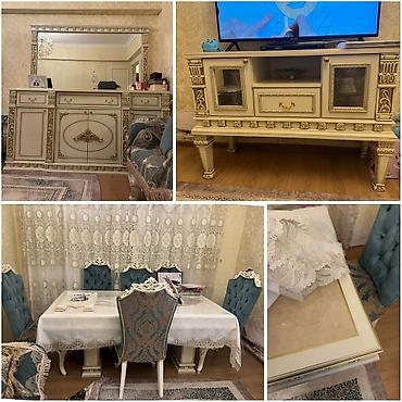 İşlənmiş, Komod, Masa və oturacaqlar, Servant
