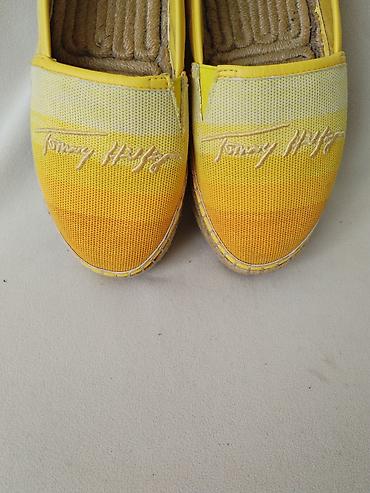 Baletanke: TOMMY HILFIGER original espadrile, broj 39. Duzina unutrasnjeg gazista — 11