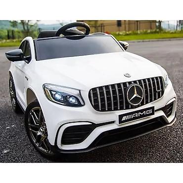 tunila: Mercedes GLC 63S AMG – beli, auto na akumulator za decu — 8