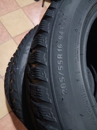 Шины: Комплект зимних шин (4 шт.) - Размер: 205/55 R16 - Индекс — 4