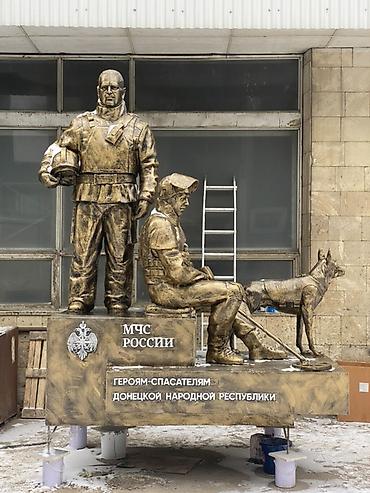 монумент: Скульптурные композиции на военную тематику — авторская мастерская. - — 8