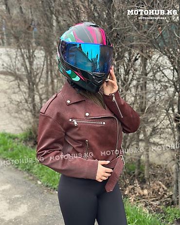 Мотоэкипировка: Мотошлемы Яркие, Стильные, Строгие, Спортивные Классический — 7