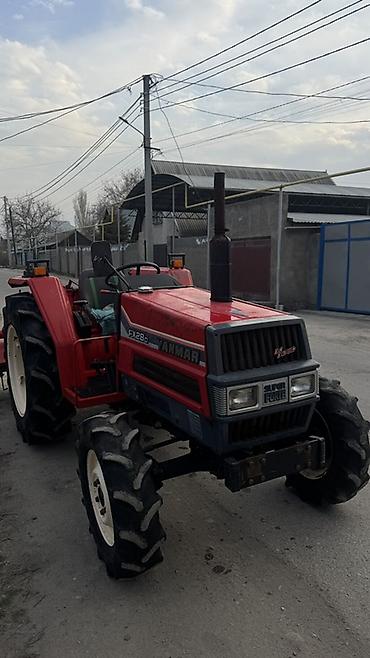 Мини-тракторы YANMAR: Гидро наклон бар Усилитель руля Трактор Yanmar FX28D с навесной — 4