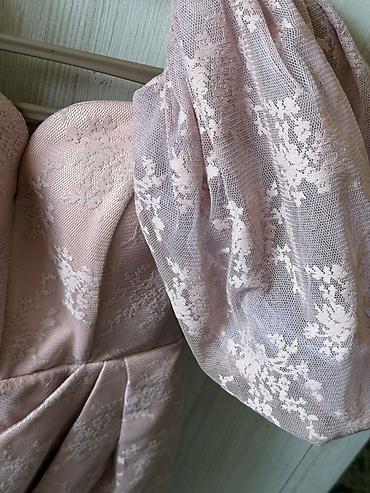 Платья: Вечернее платье, Коктейльное, Короткая модель, С рукавами, Корсет, S — 3