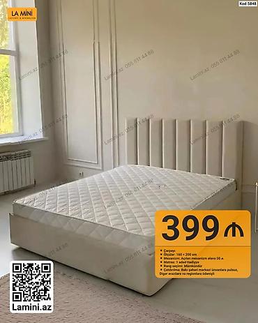 Ev üçün mebel: LA MINI çarpayı - Ölçülər: 160 × 200 sm - Mexanizm: açılan mexanizm — 1