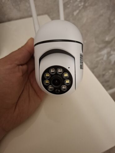 360 derece kamera: Wifi kamera kart destekleyir uzerinde kalonkasi mikrafonu 360 derece
