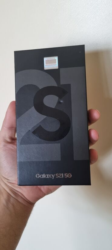 galaxy s 21 ultra: Samsung Galaxy S21, 128 GB, rəng - Boz, Barmaq izi, Face ID