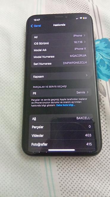 iphone x zapcast: IPhone X, 64 GB, Qara, Face ID — 3