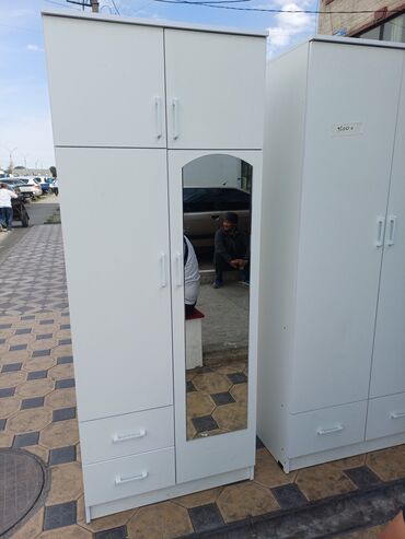 Шкафы для одежды: Шкаф для одежды, Новый, Прямой, ЛДСП — 27